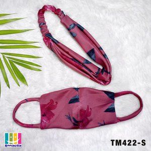 Annaella Headband / Turban & Face Mask Set, TM422S
